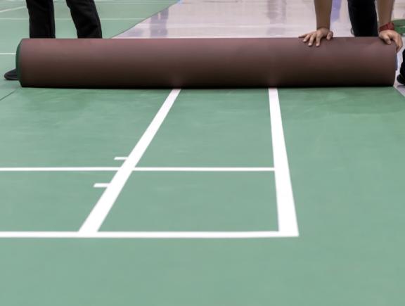 Pavimentazione prefabbricata per impianto sportivo